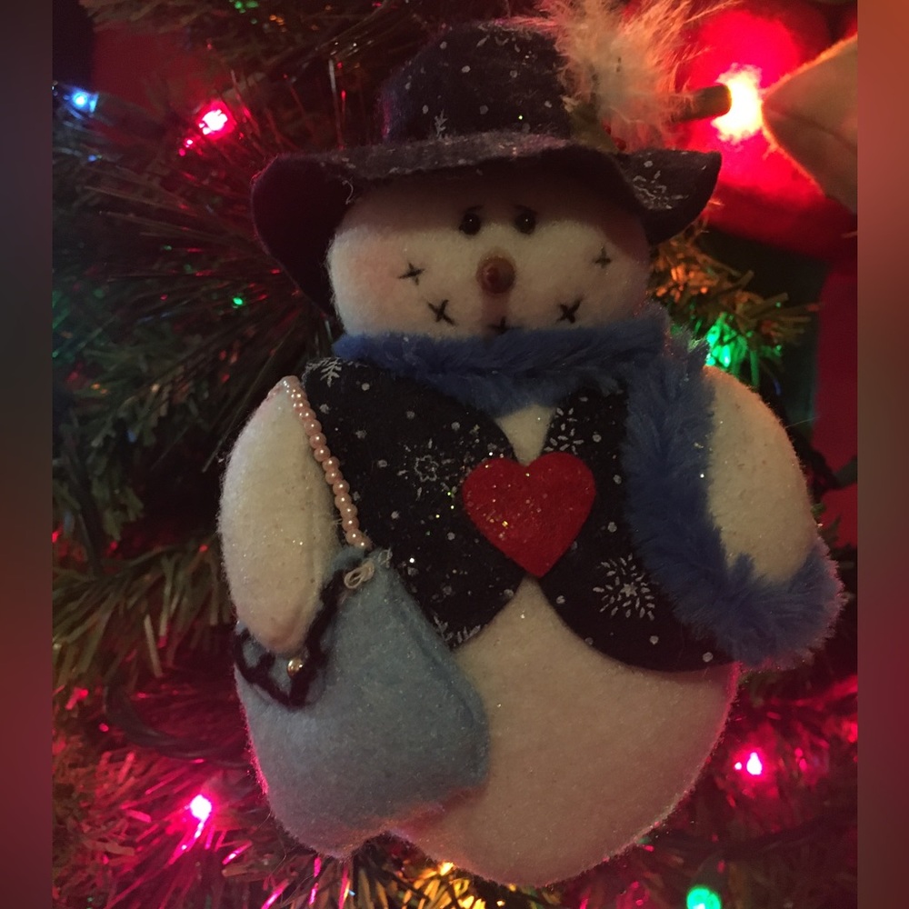 SnowFlake ❄️ Snowman ⛄️ Ornament